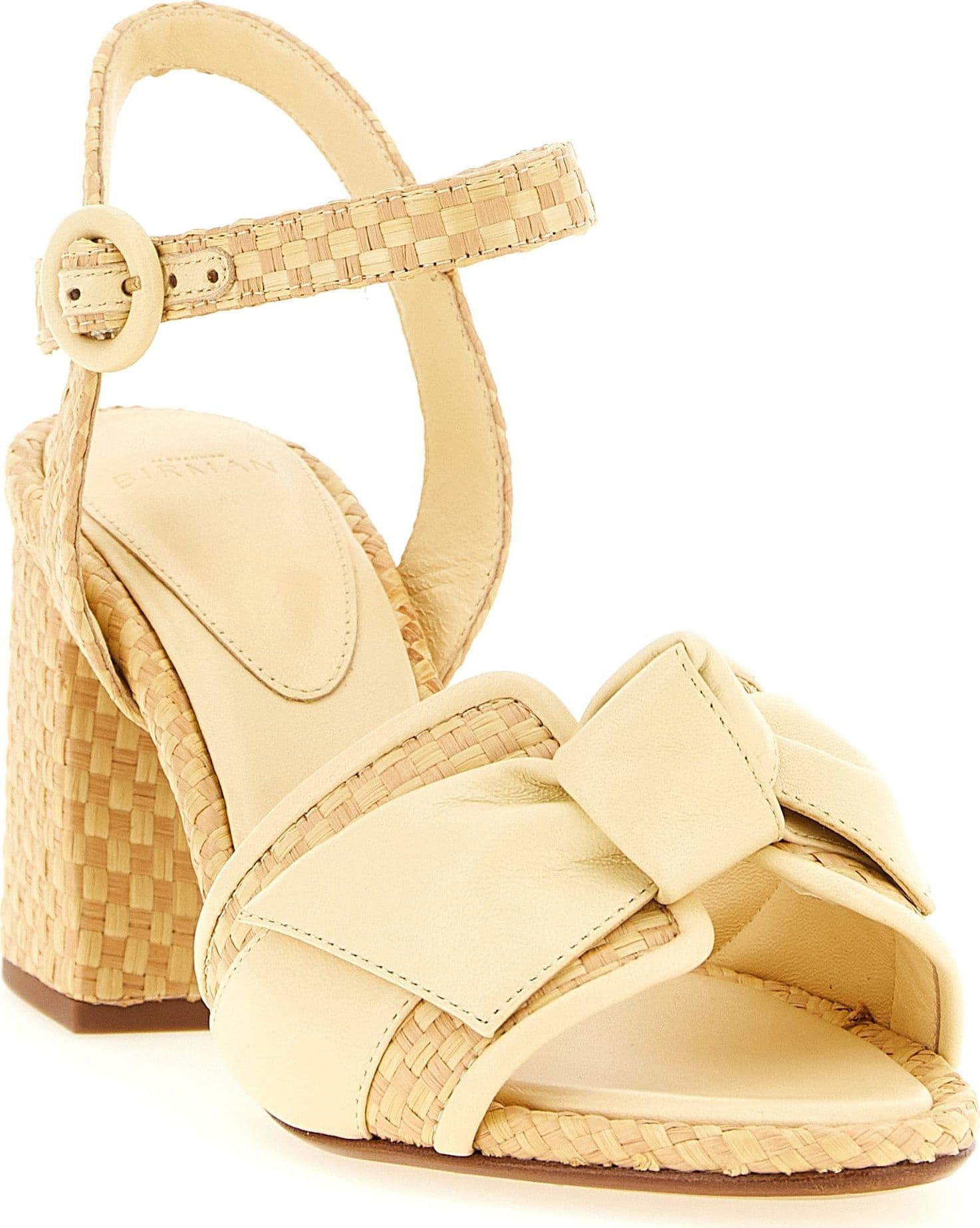 Bicolor Cowhide Platform Sandals - 2