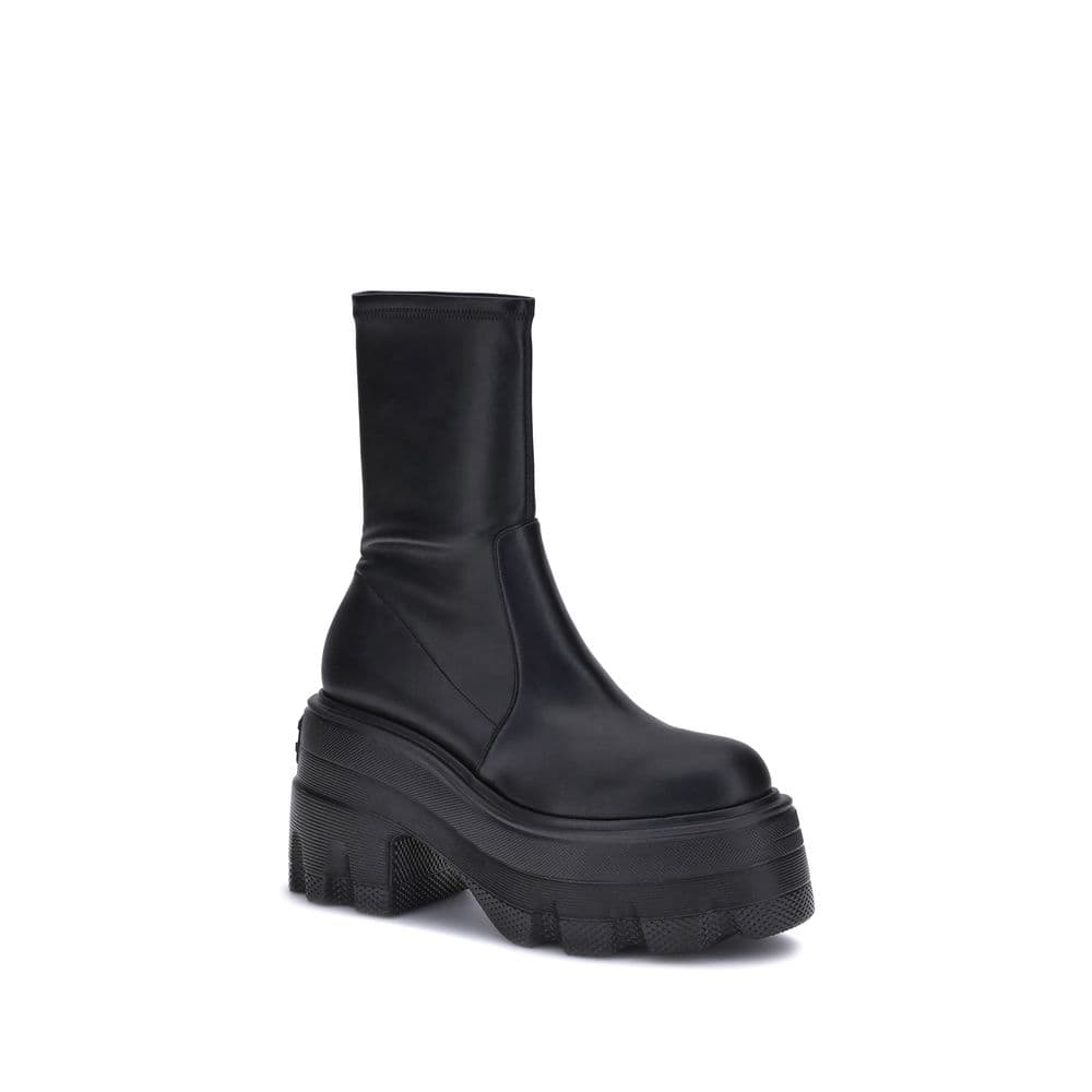 Black Polyamide Boots - 2