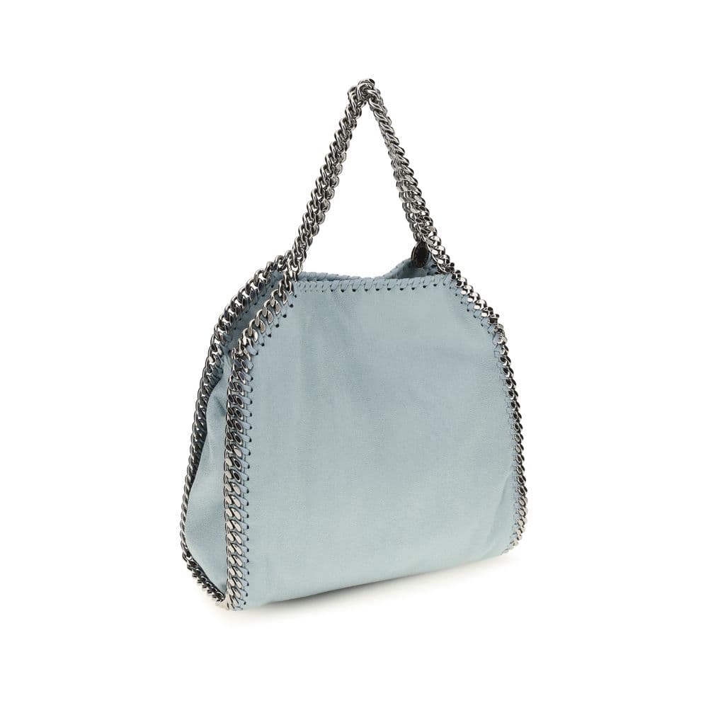 Blue Polyester Handbag - 3