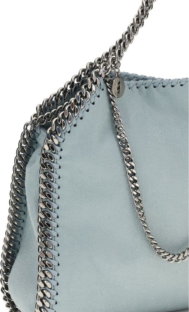 Blue Polyester Handbag - 4