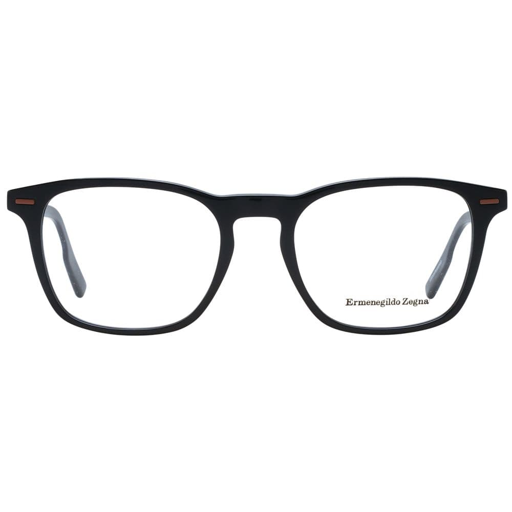 Black Plastic Glasses (Frames) - 2