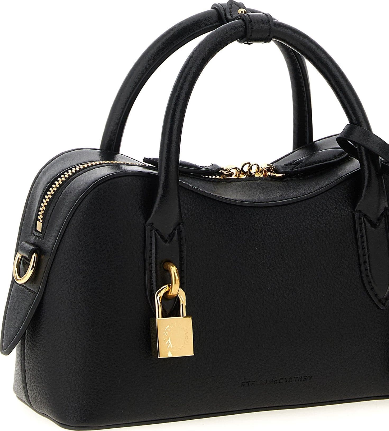 Black Polyamide Crossbody Bag - 3
