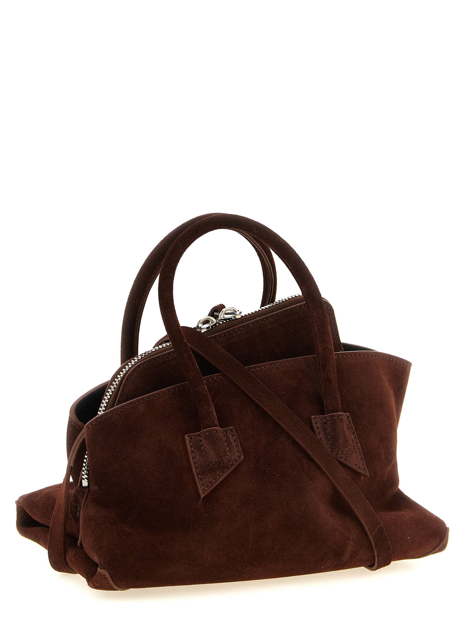 Brown Bovine Leather Handbag - 2