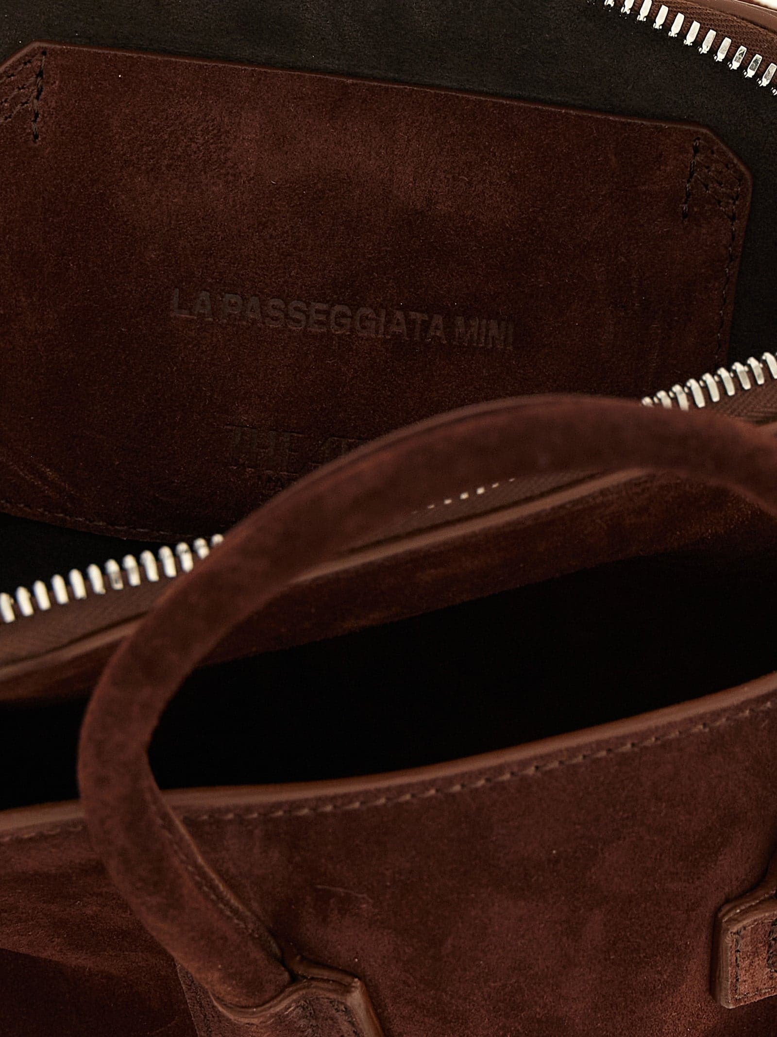 Brown Bovine Leather Handbag - 4