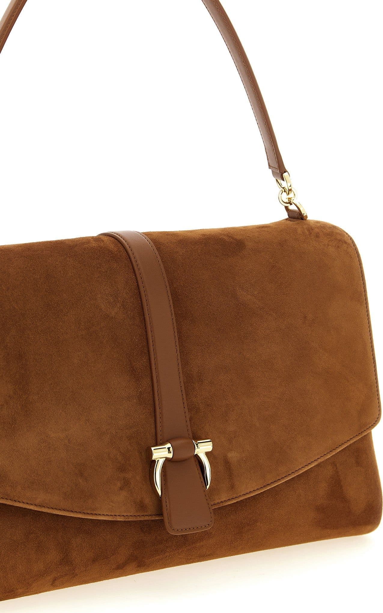 Brown Goatskin Shoulder Bag - 3