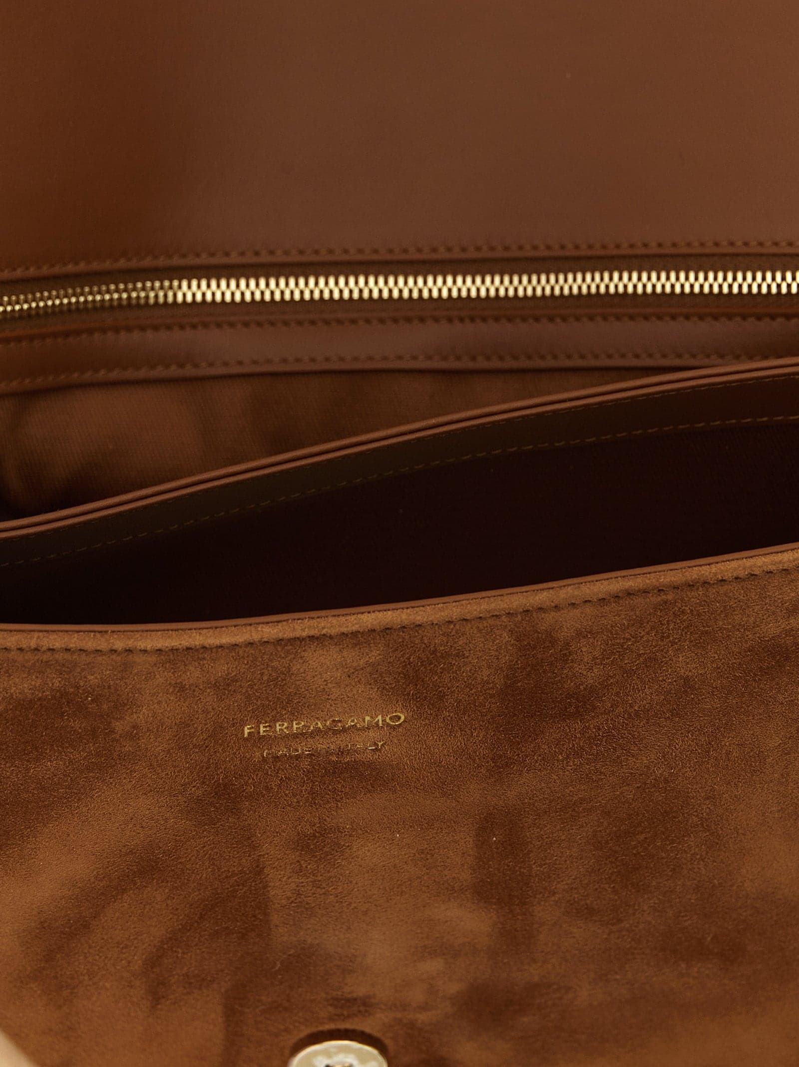 Brown Goatskin Shoulder Bag - 4