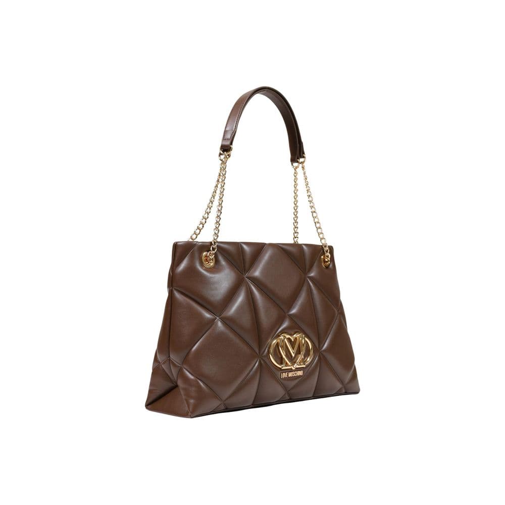 Brown Polyethylene Handbag - 2