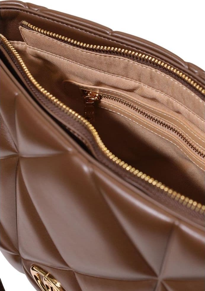 Brown Polyethylene Handbag - 4