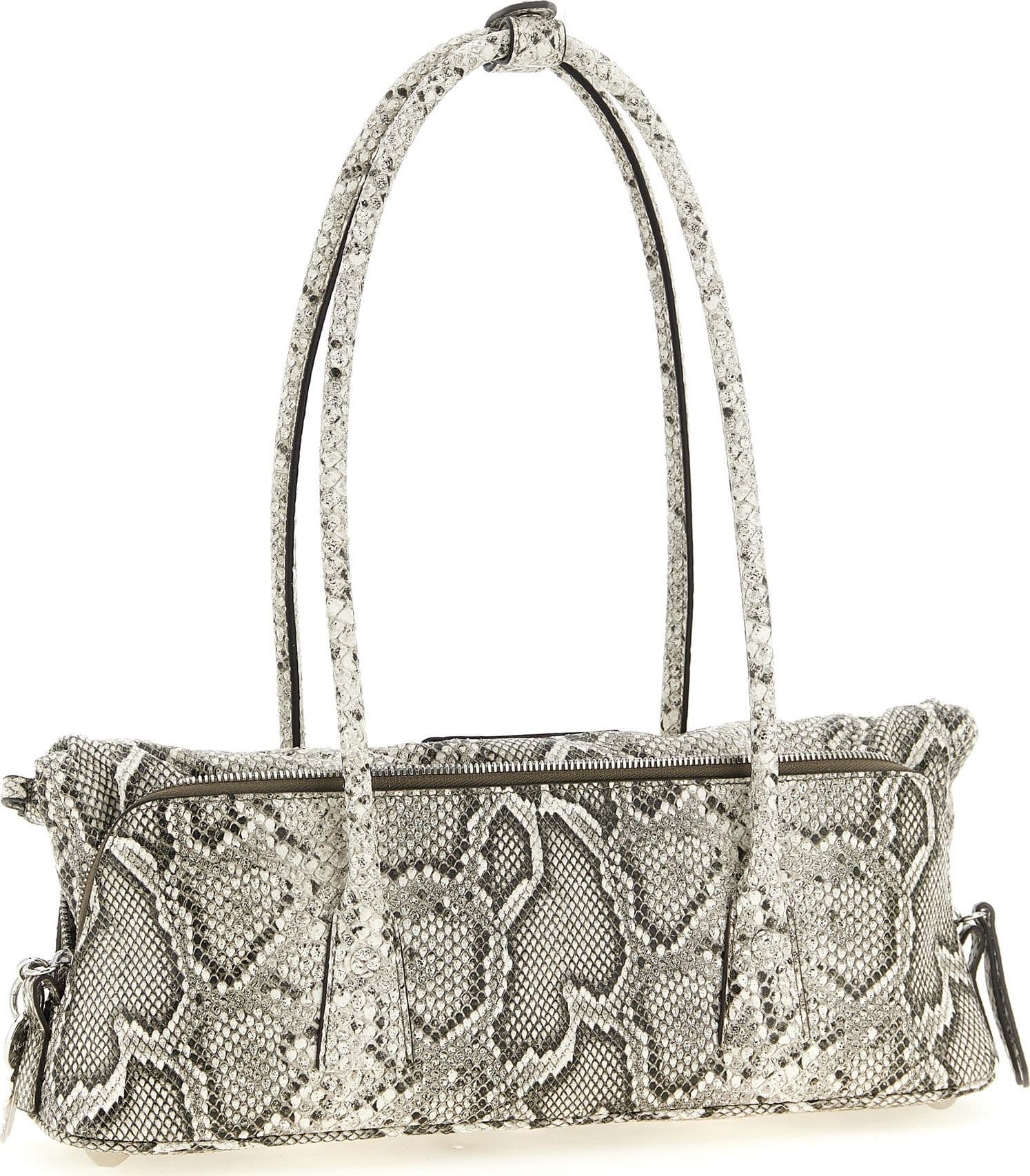 White Goatskin Shoulder Bag - 2