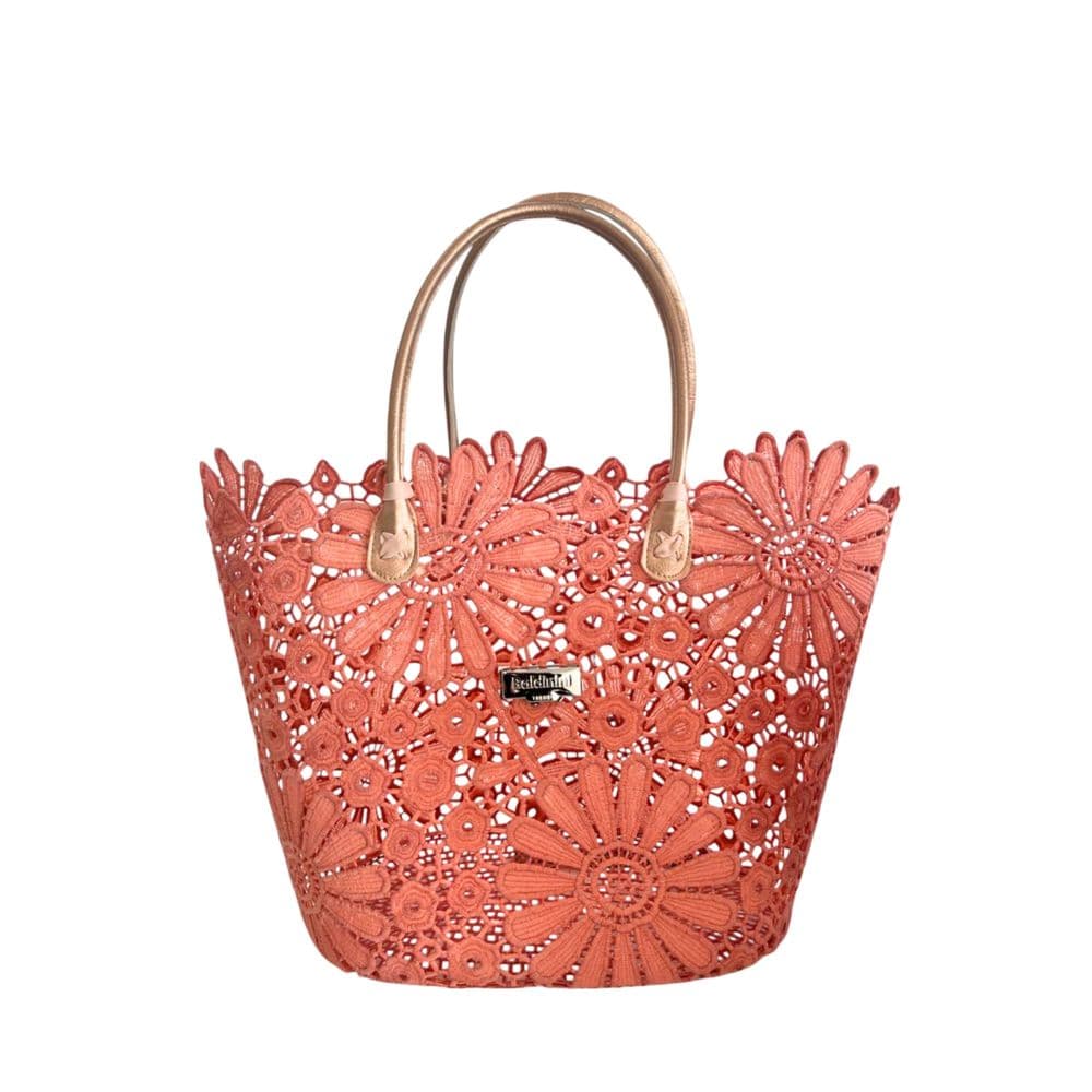 Pink PU Women Handbag - 5