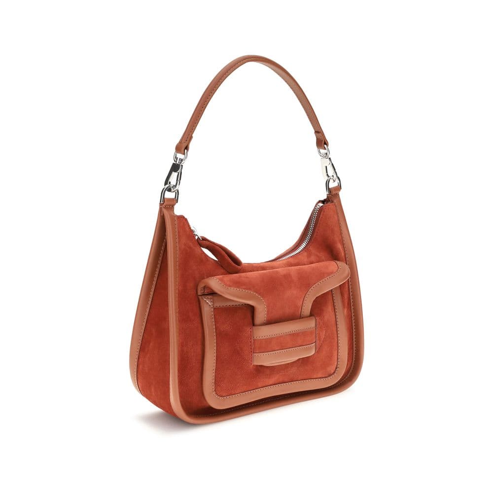 Brown Calf Leather Bos Taurus Shoulder Bag - 2