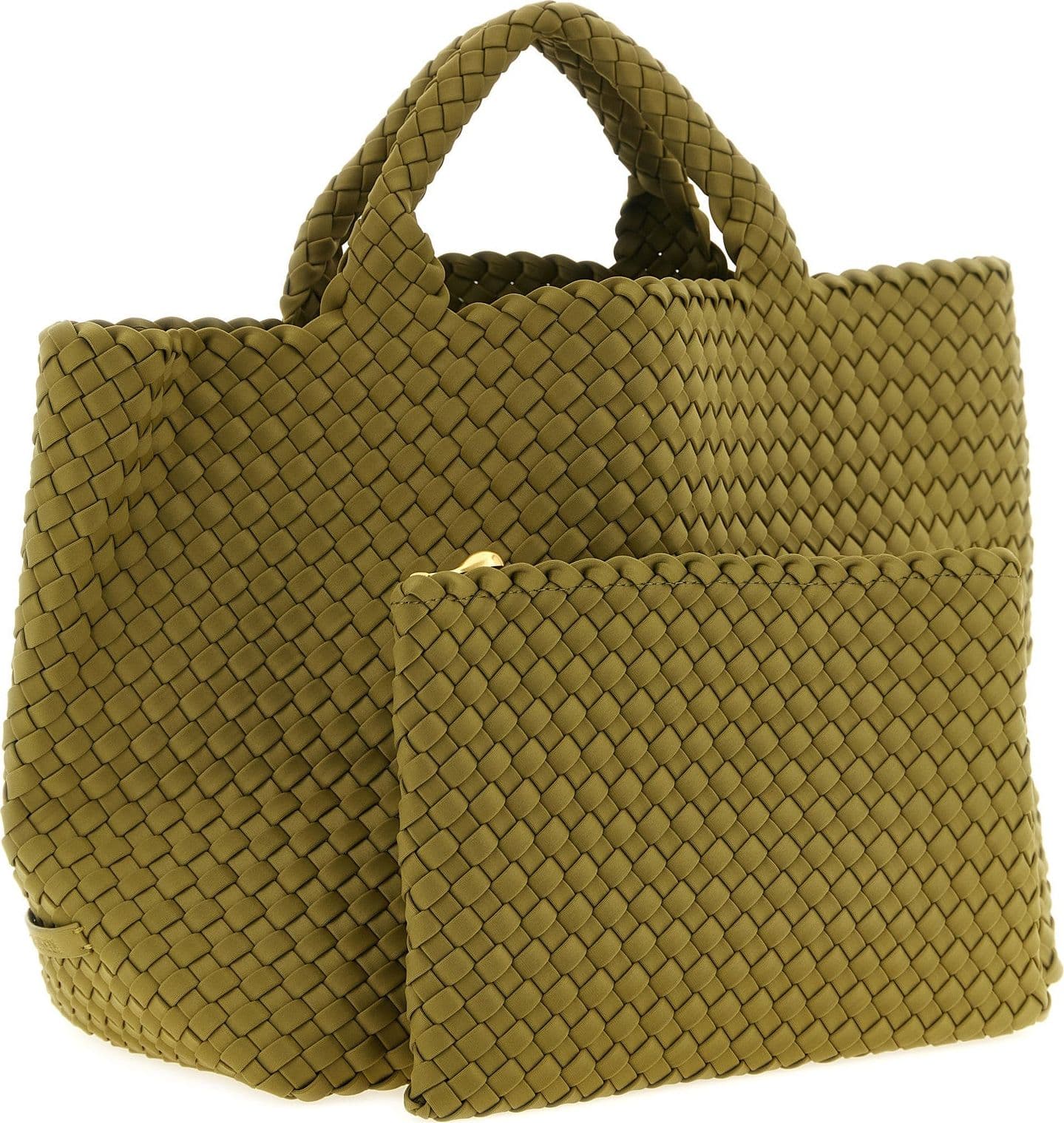Bicolor Nylon Handbag - 3