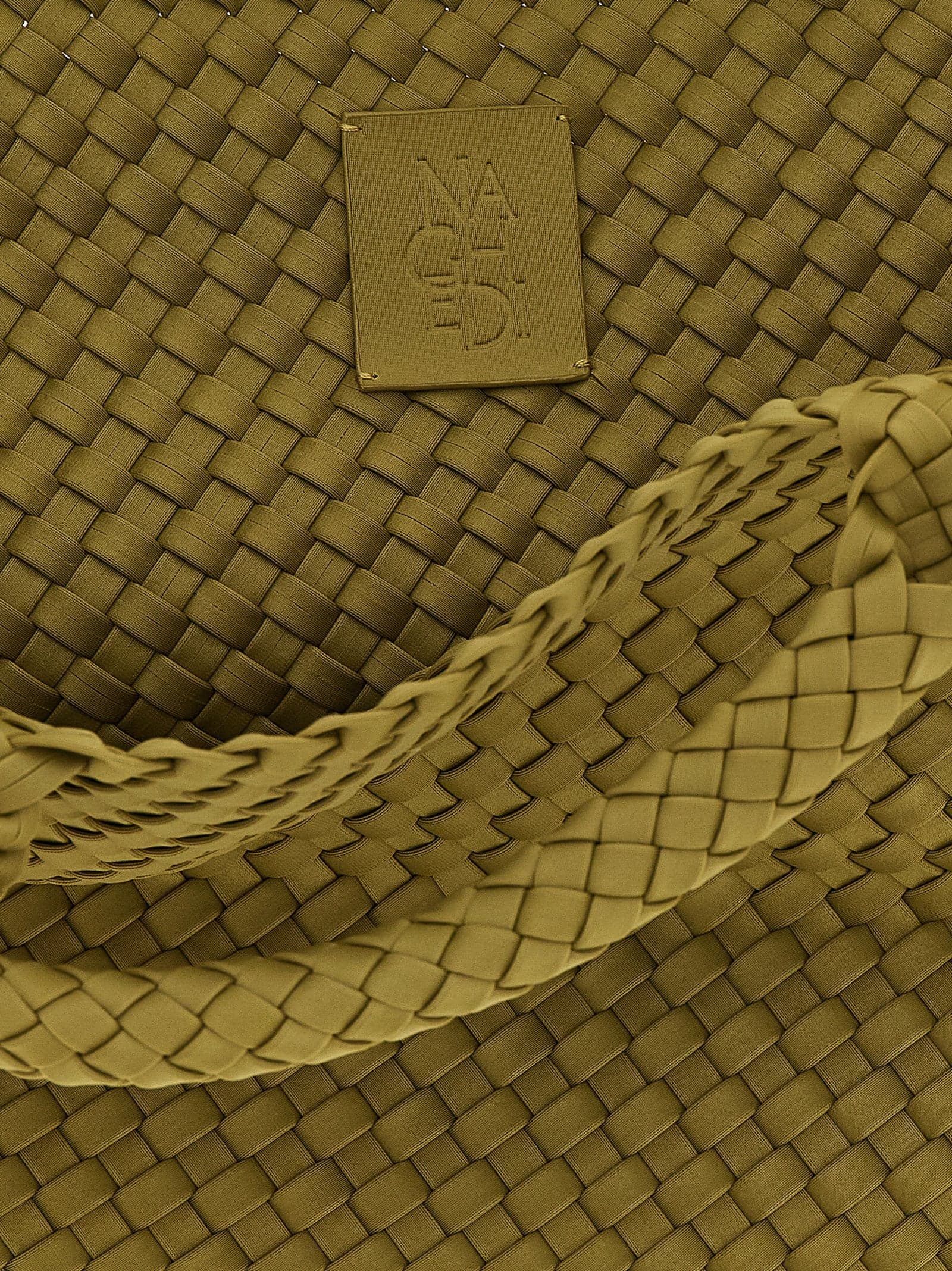 Bicolor Nylon Handbag - 4
