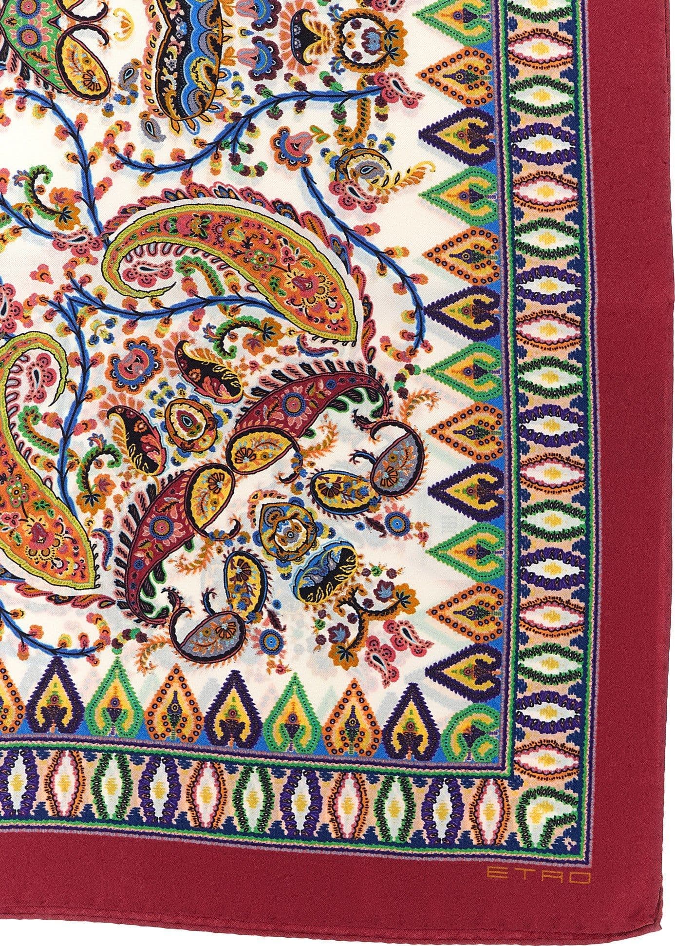 Multicolor Silk Foulard - 2