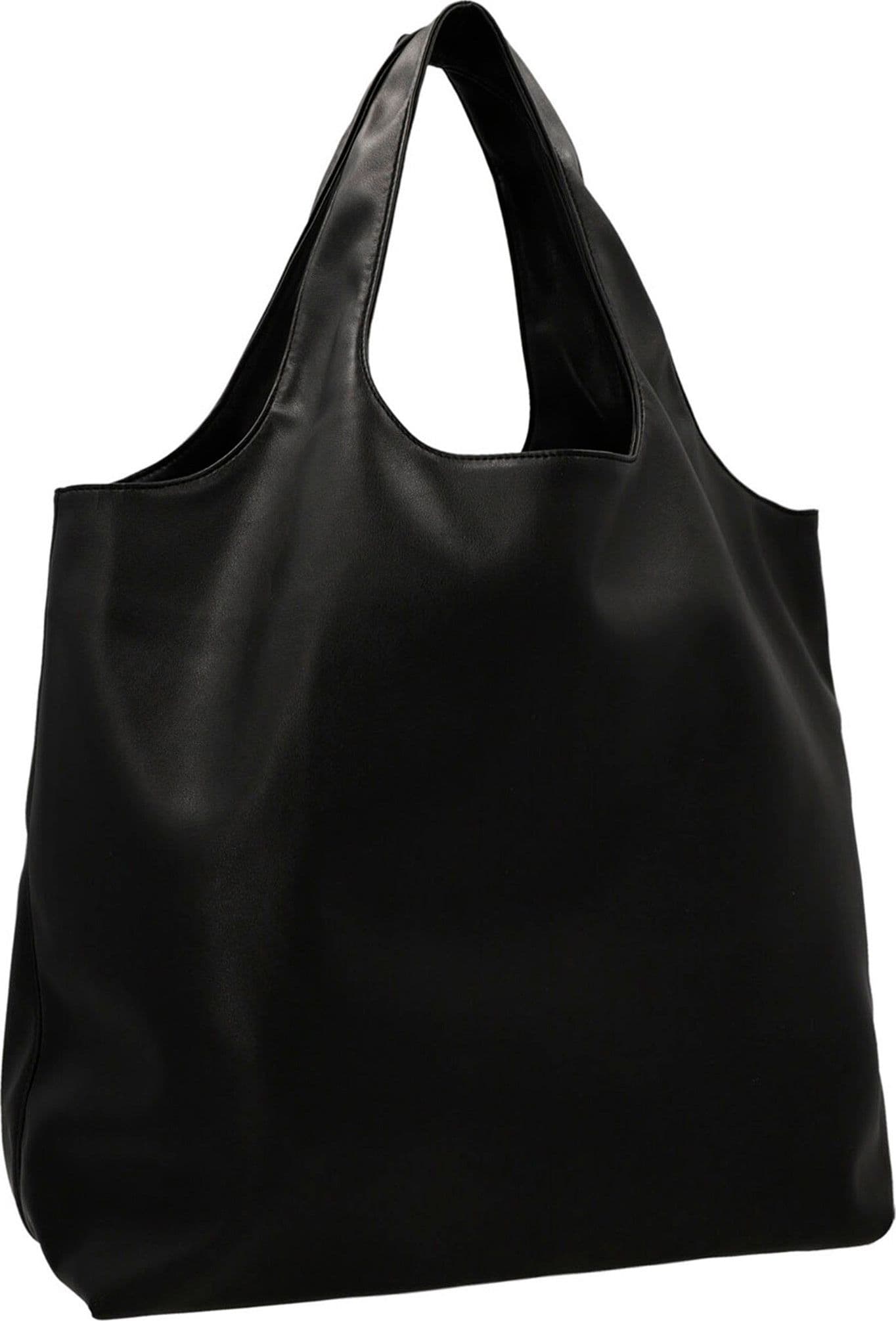 Black Polyethylene Tote Bag - 2