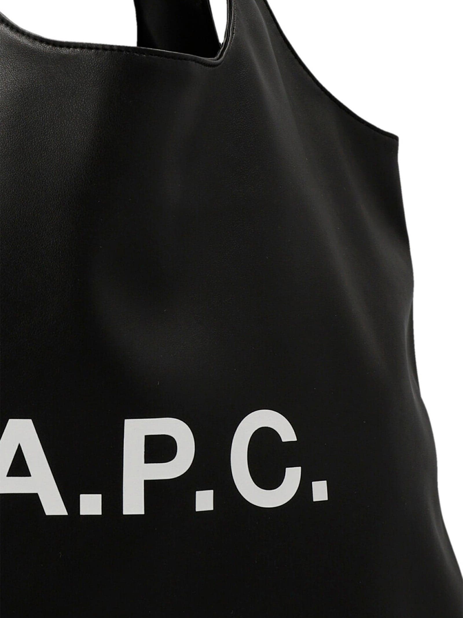 Black Polyethylene Tote Bag - 3