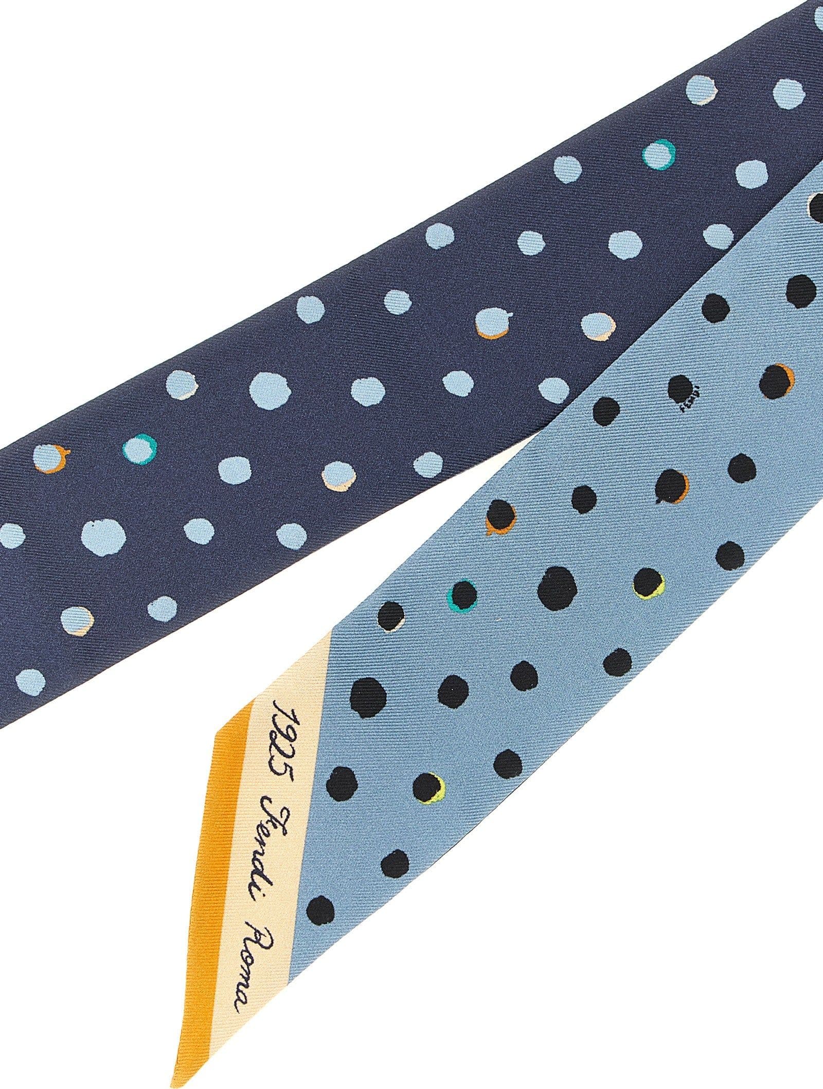 Multicolor Silk Foulard - 3