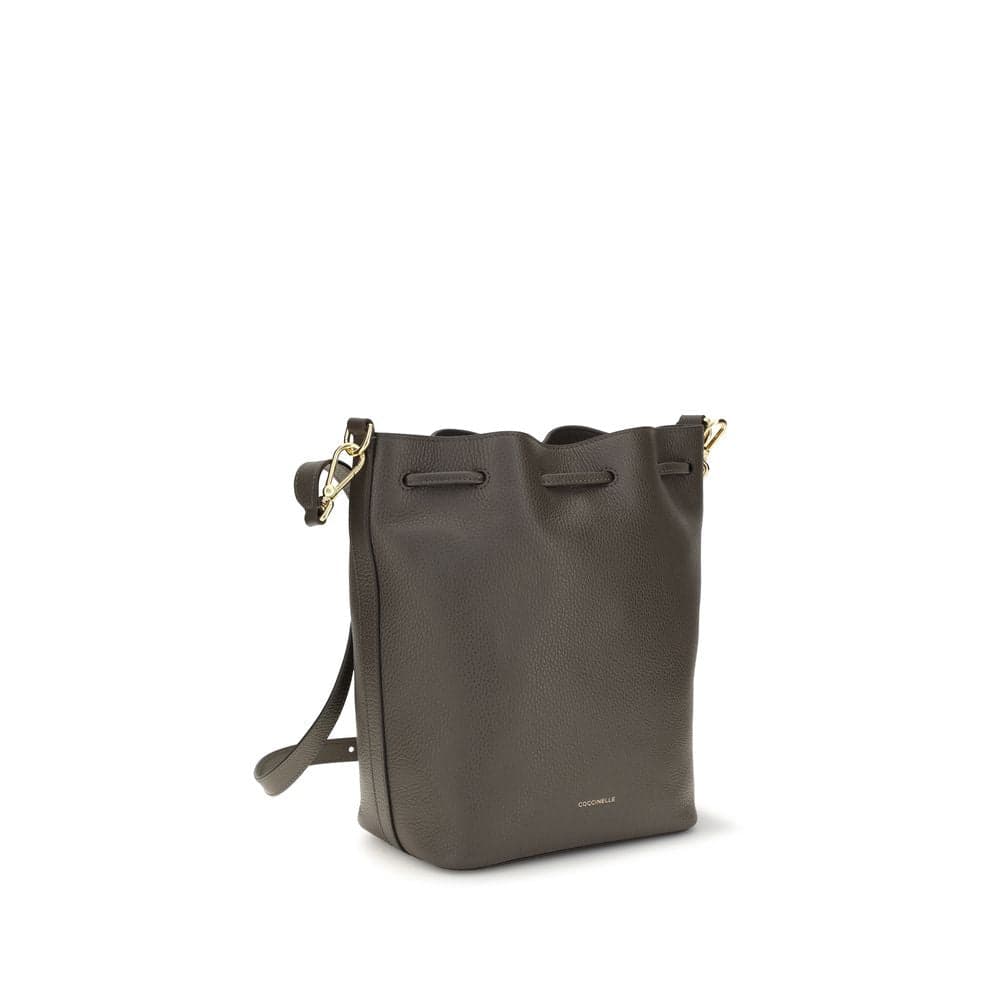 Brown Calf Leather Bos Taurus Backet Bag - 3