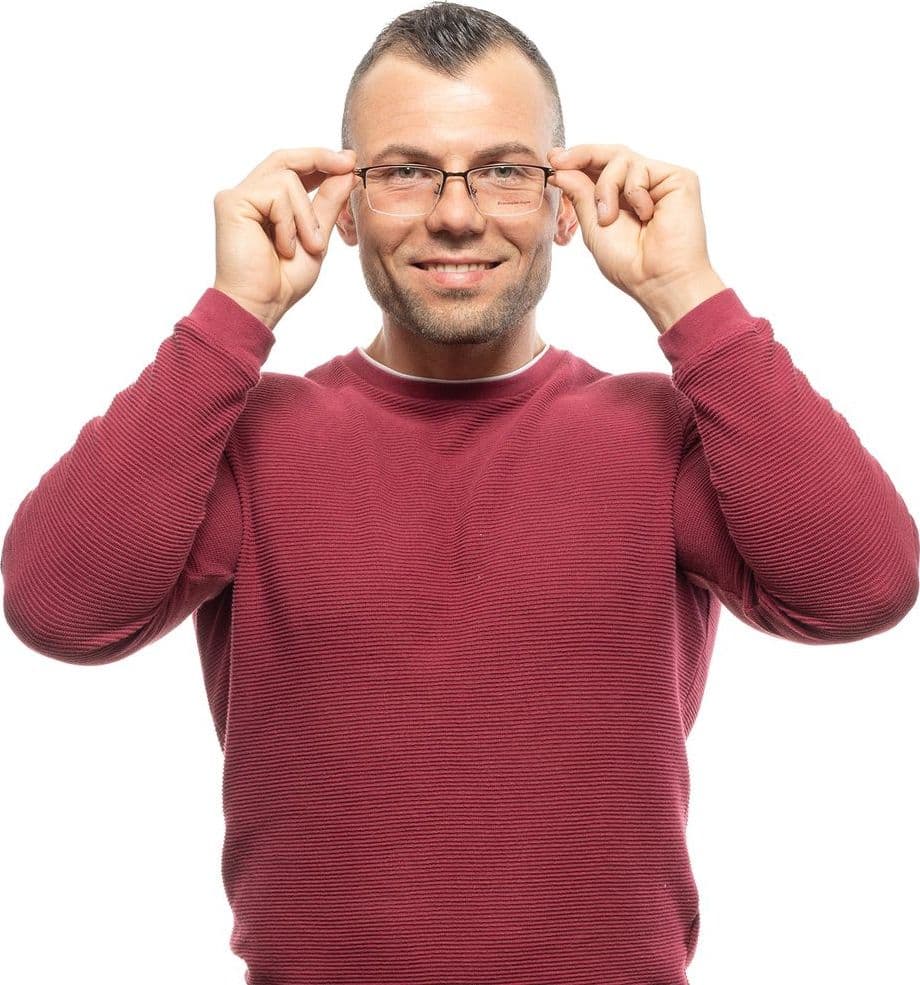 Bronze Metal Glasses (Frames) - 4