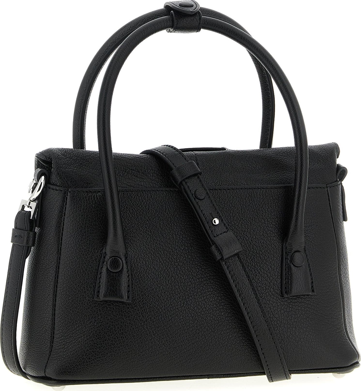Black Cashmere Handbag - 2