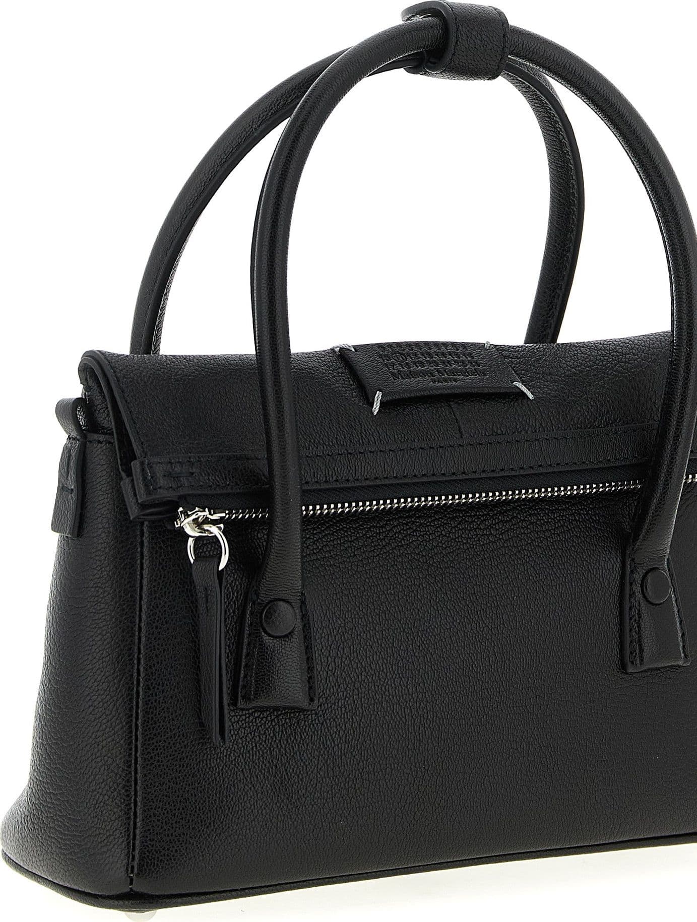 Black Cashmere Handbag - 3
