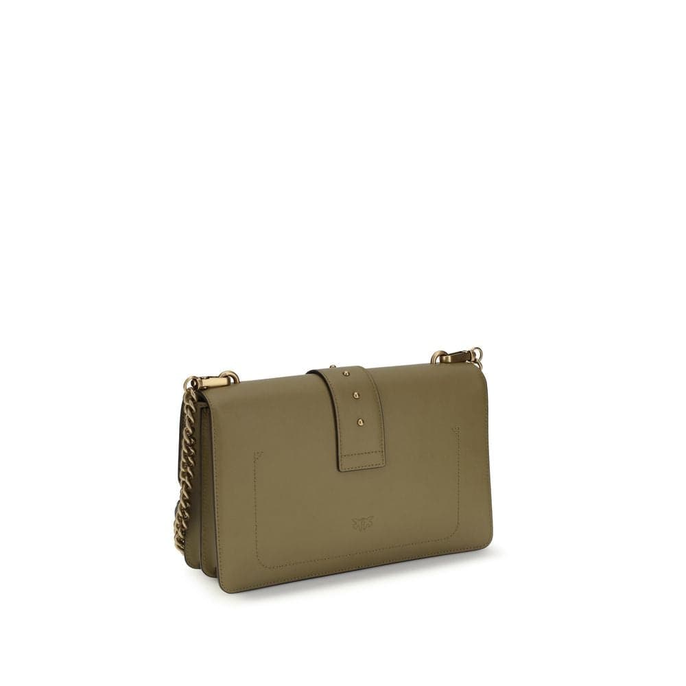 Bicolor Calf Leather Bos Taurus Shoulder Bag - 3
