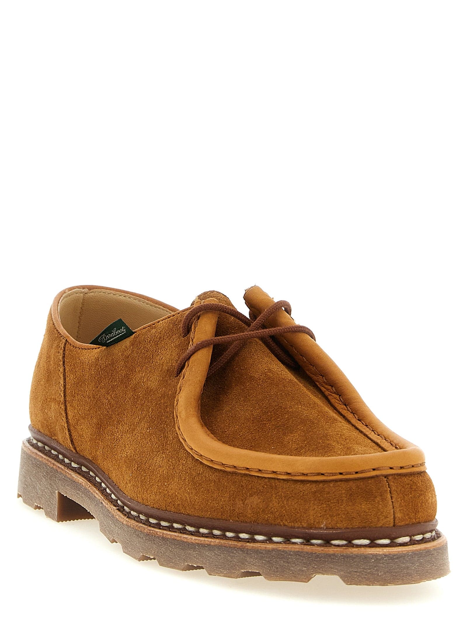 Brown Calfskin Oxfords And Derbies - 2
