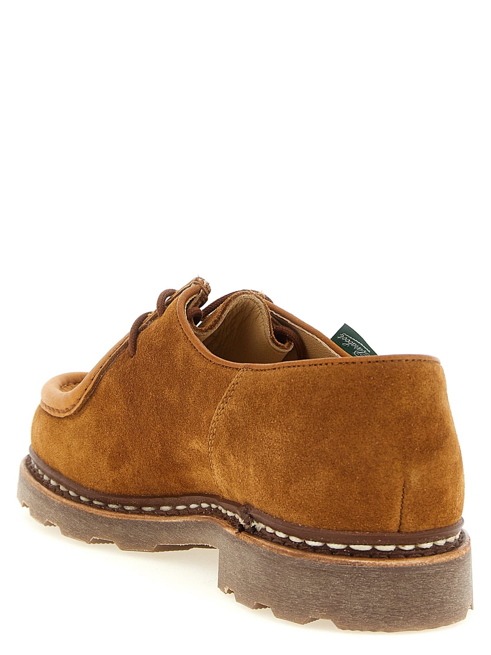 Brown Calfskin Oxfords And Derbies - 3