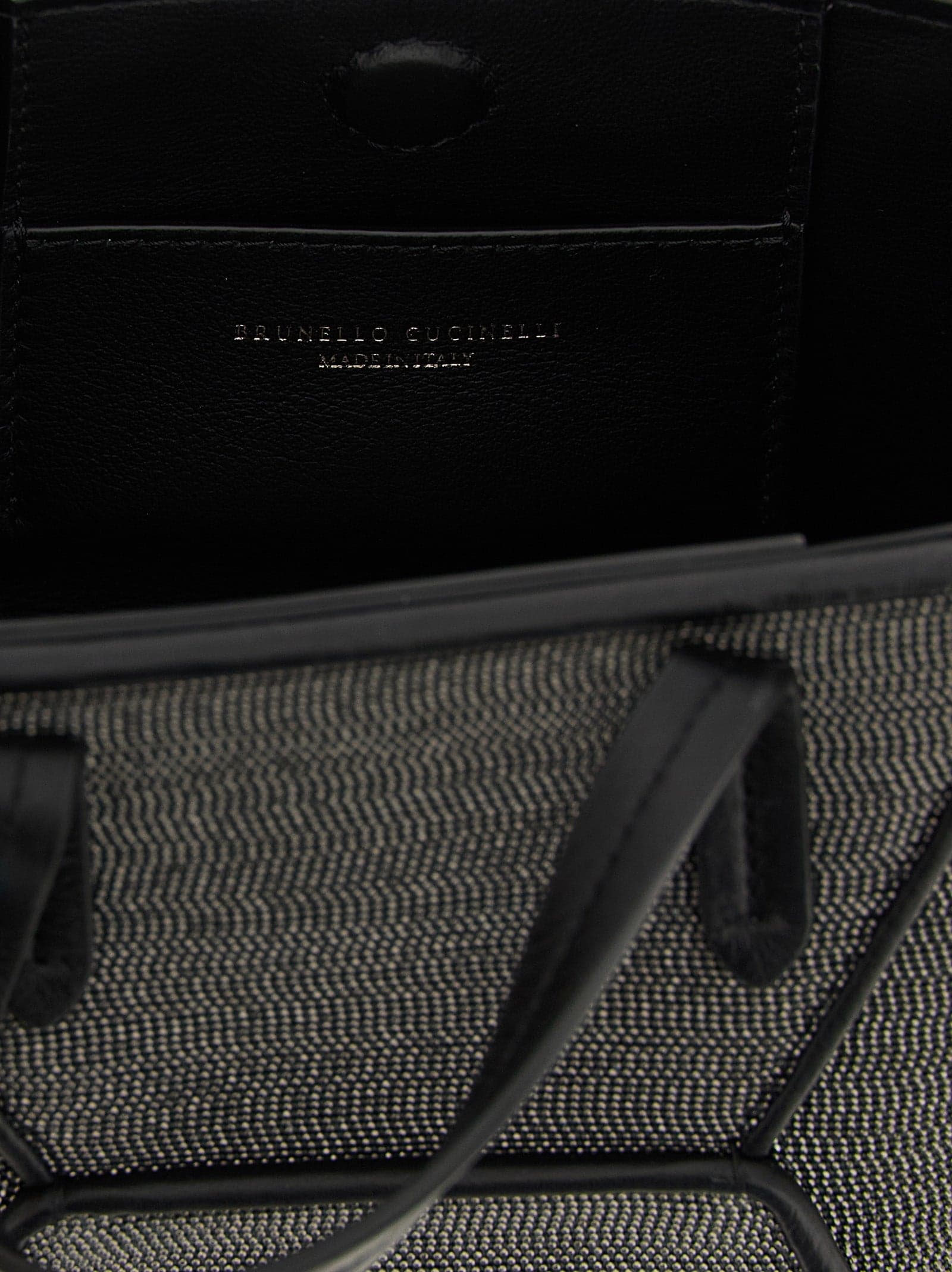 Black Brass Handbag - 4