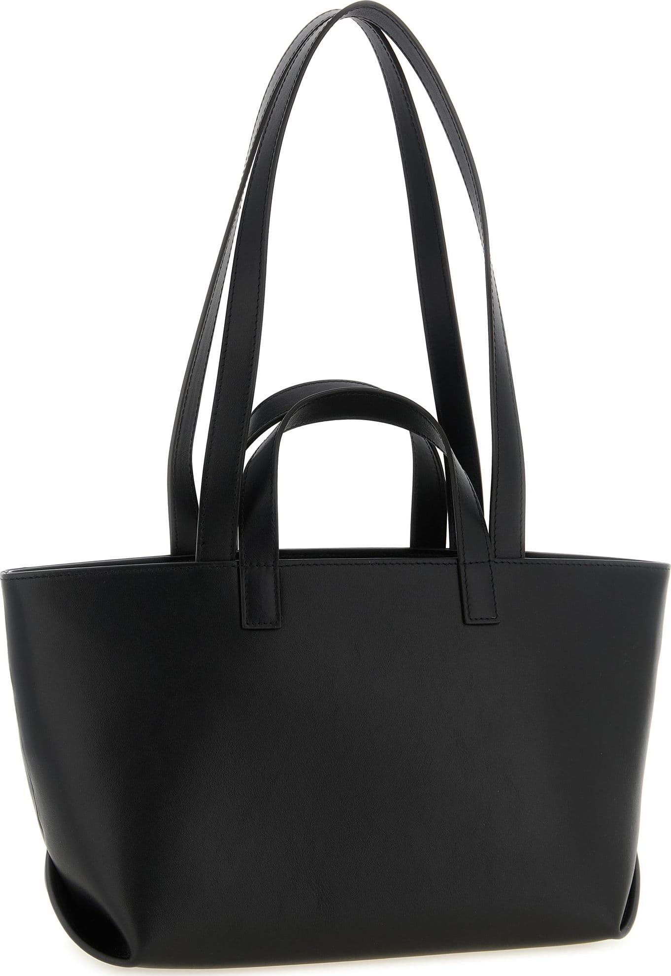 Black Cowhide Tote Bag - 2