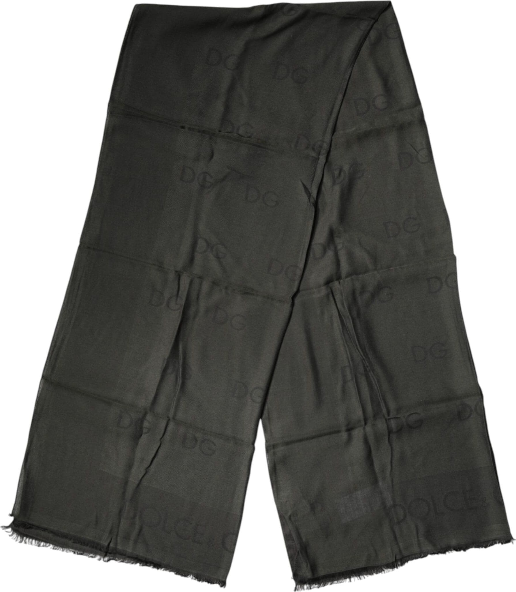 Black Modal Neck Wrap Men Shawl Men Scarf - 2