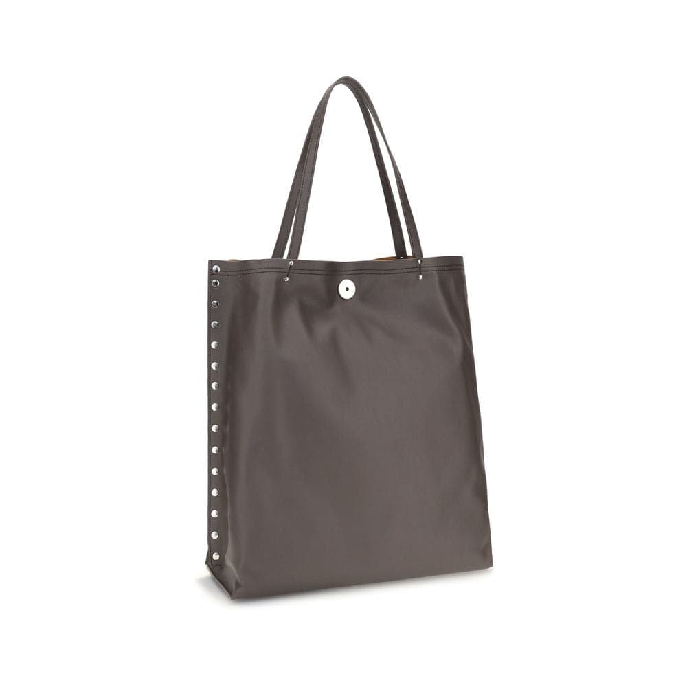 Gray Calf Leather Bos Taurus Shoulder Bag - 3