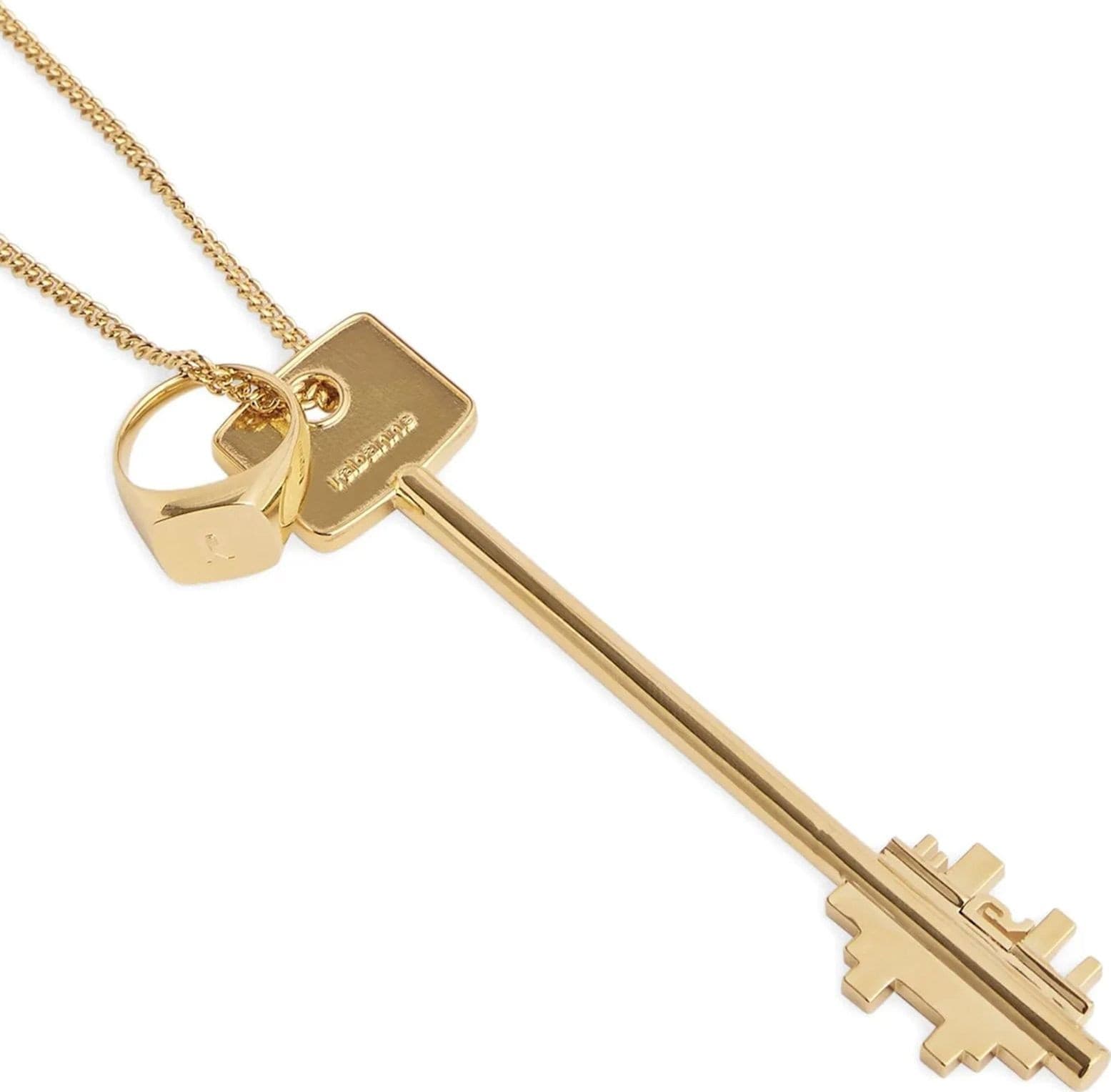 Gold Brass Necklace - 2