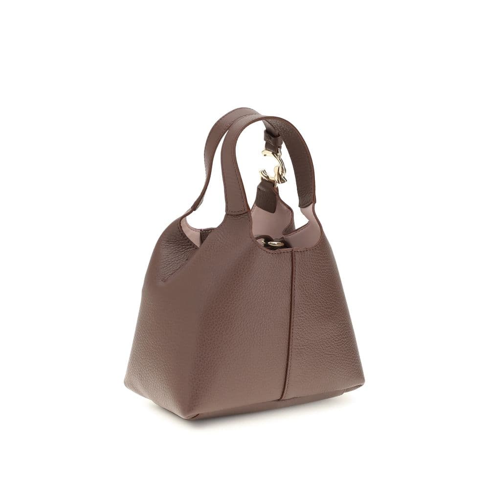 Brown Calf Leather Bos Taurus Handbag - 3