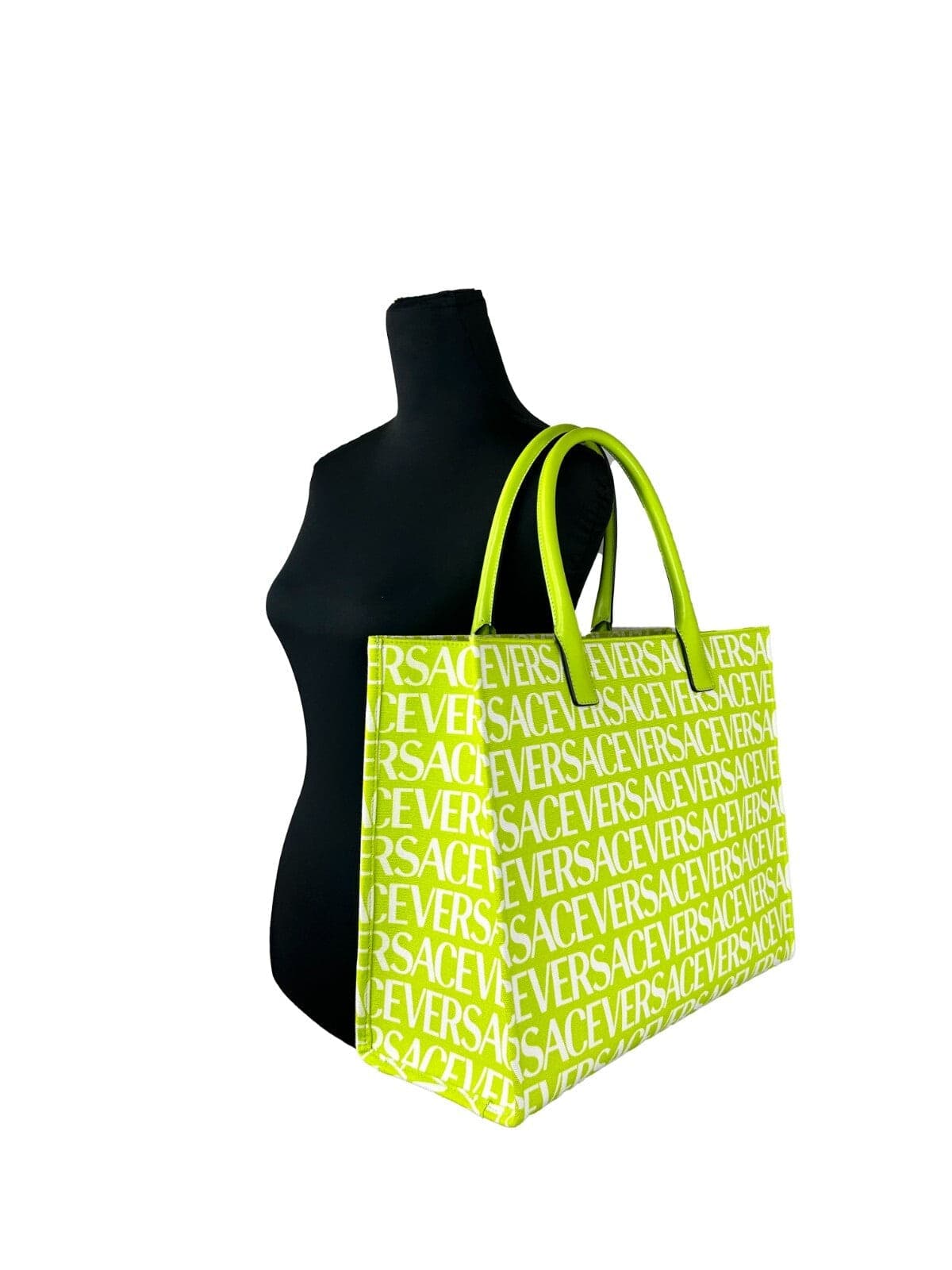 Versace Medusa Large Canvas Large Tote Bag - 4