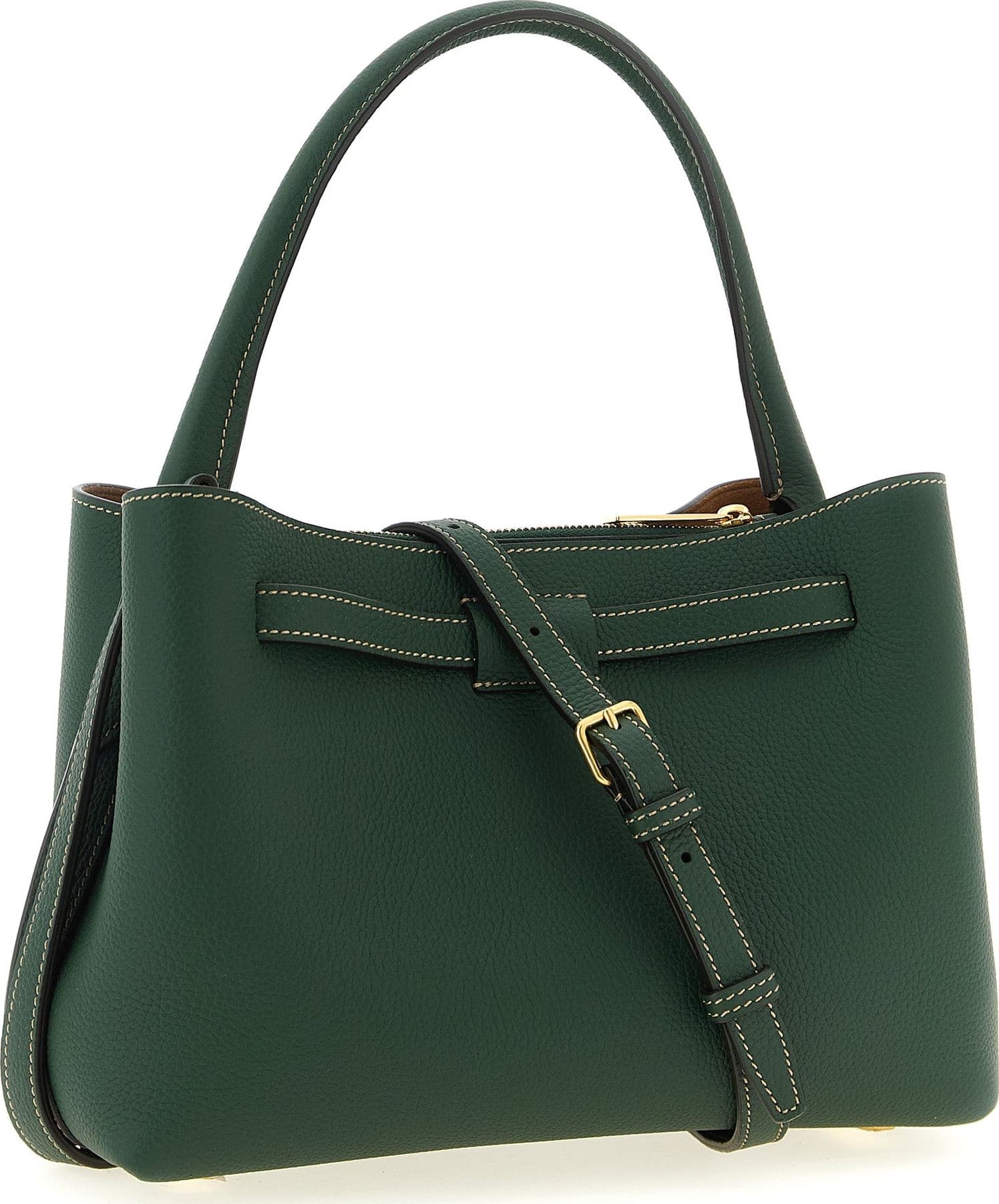 Bicolor Calfskin Handbag - 2