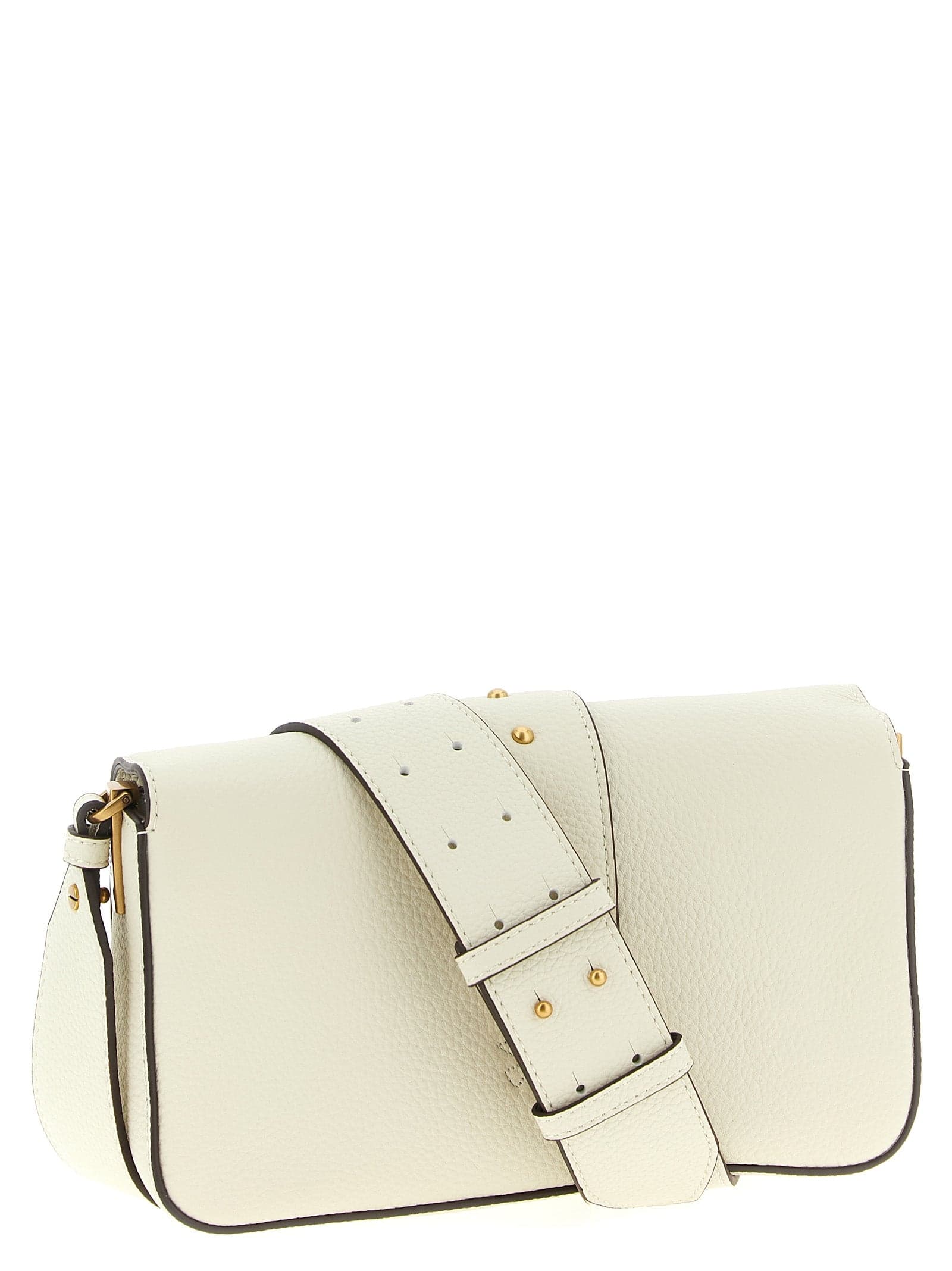 White Goatskin Crossbody Bag - 2