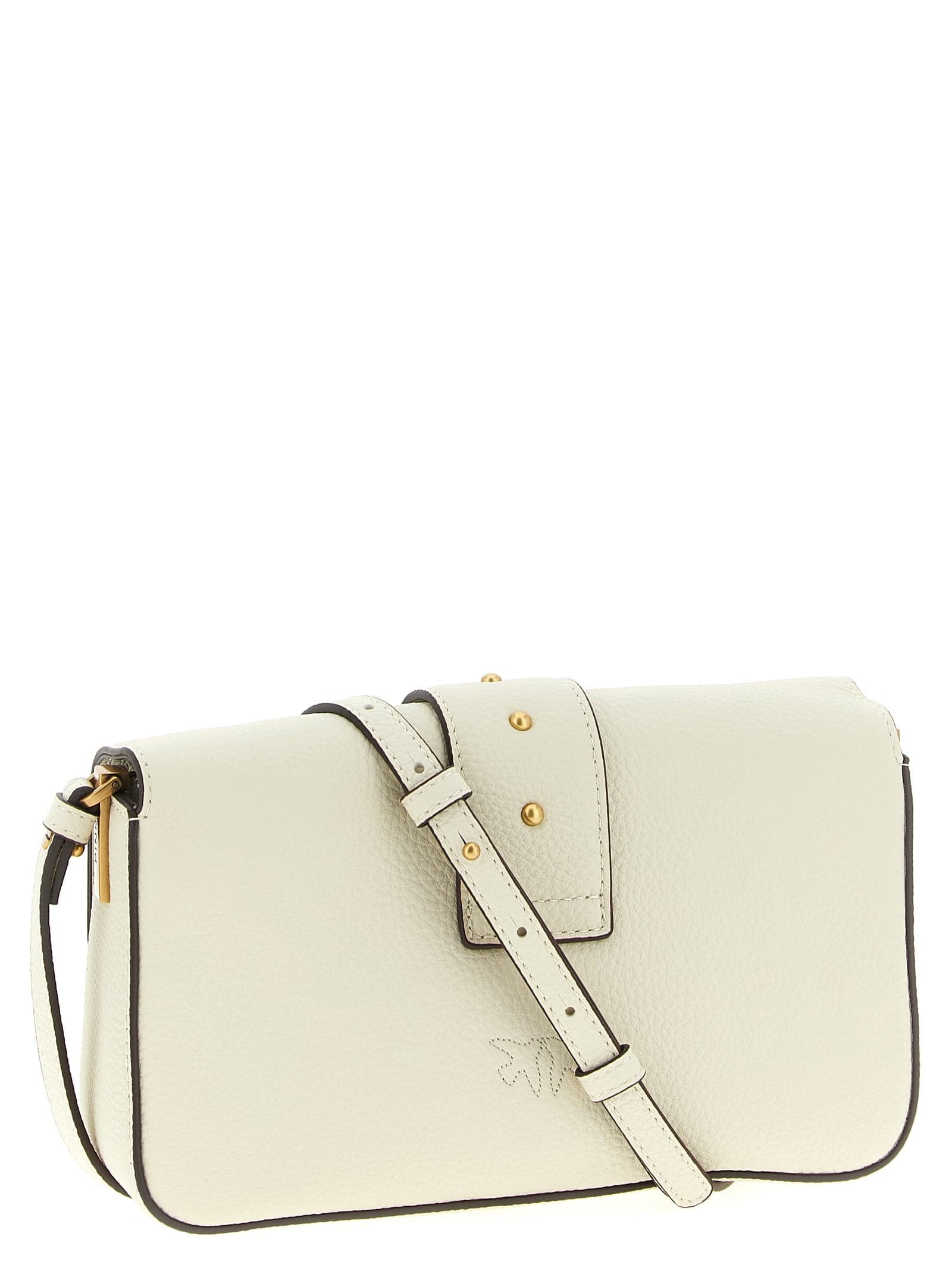 White Goatskin Crossbody Bag - 3