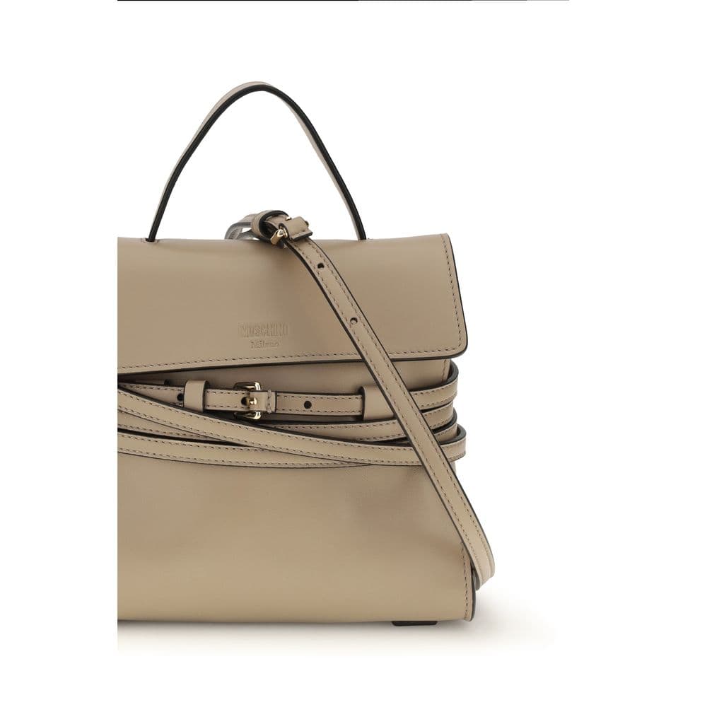 Beige Goatskin Handbag - 4