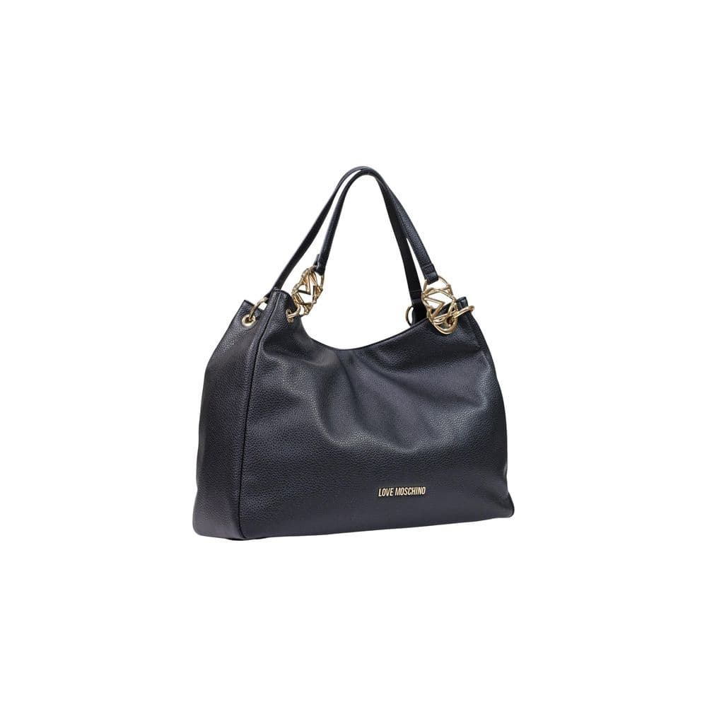Black Polyethylene Handbag - 2