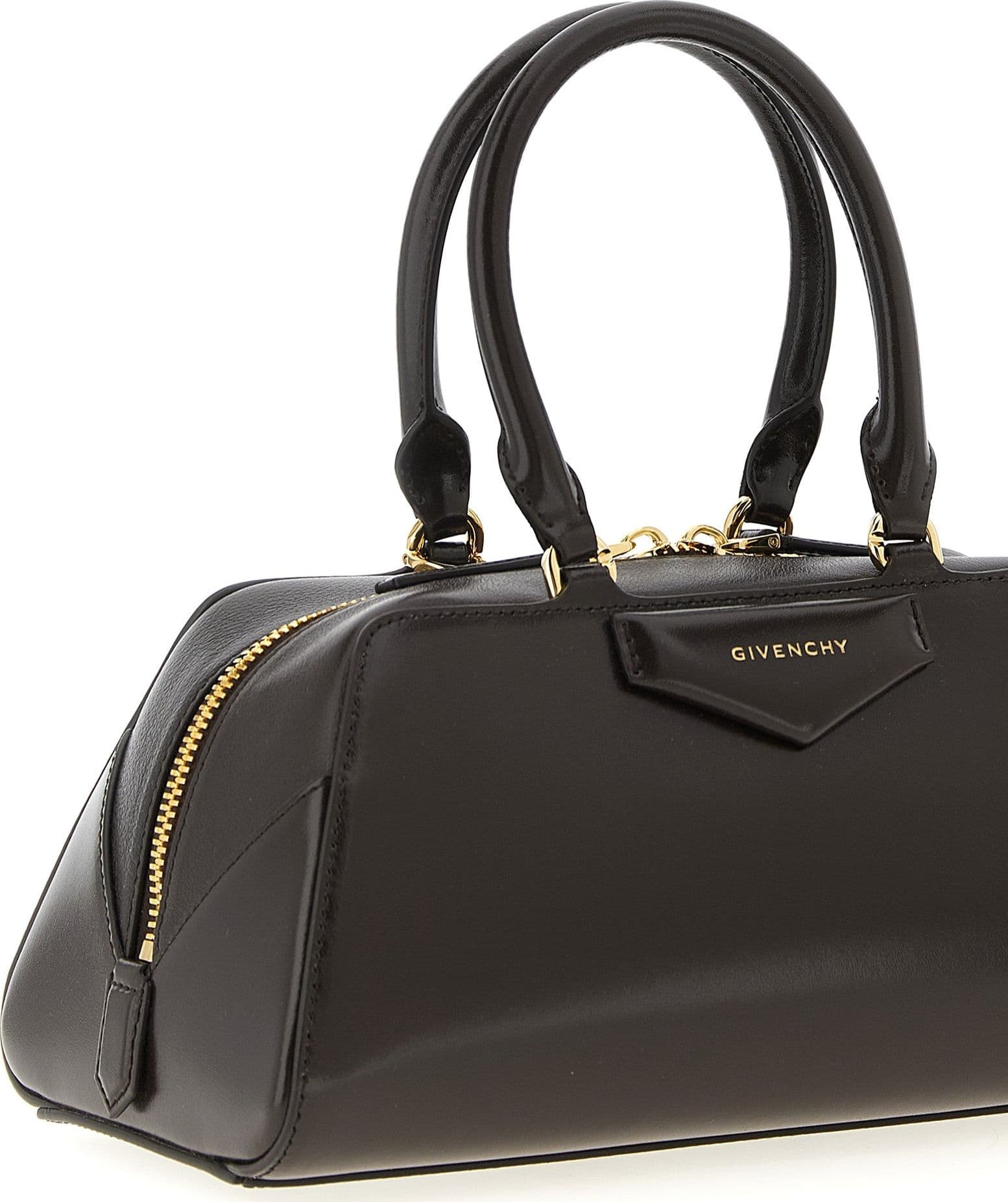 Brown Calfskin Handbag - 3