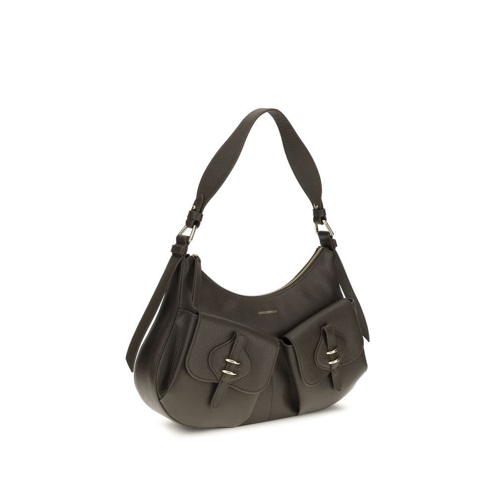 Brown Calf Leather Bos Taurus Shoulder Bag - 2