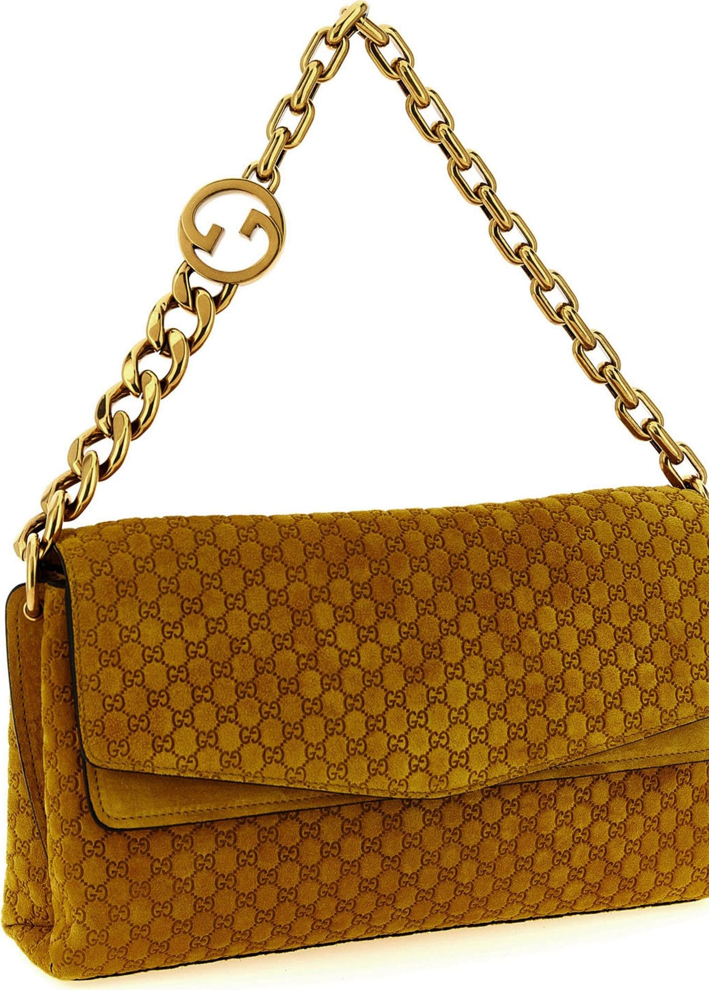 Bicolor Calfskin Shoulder Bag - 4