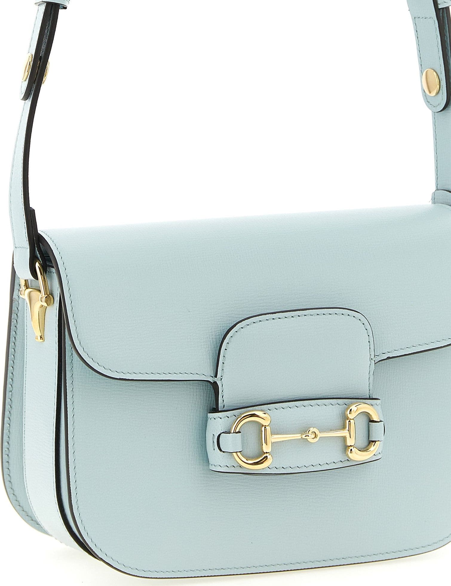 Blue Calfskin Shoulder Bag - 3