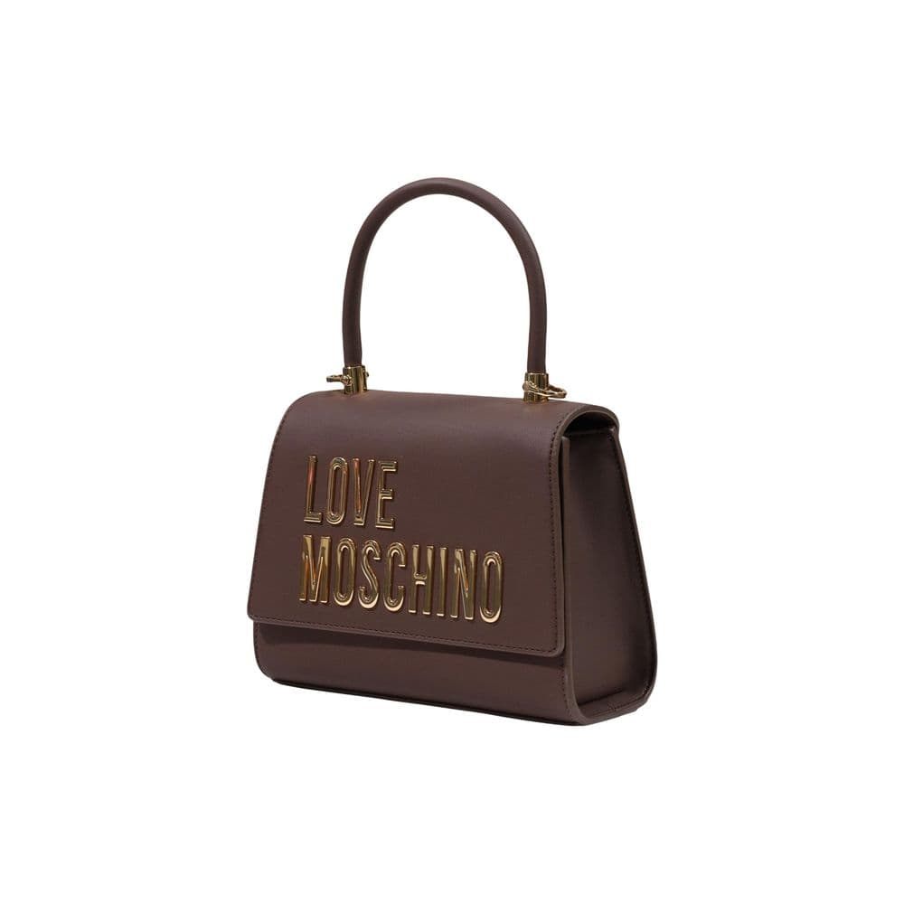 Brown Polyethylene Handbag - 2