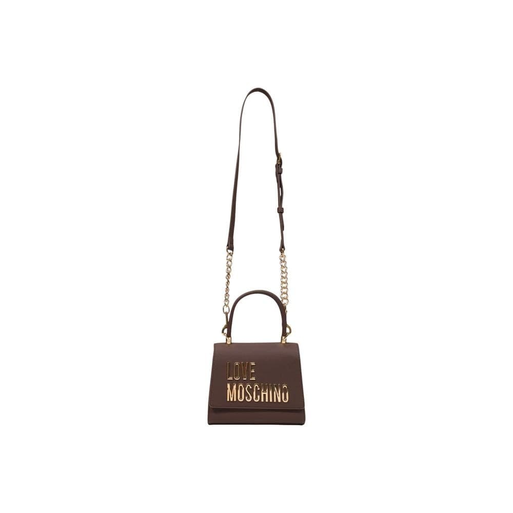 Brown Polyethylene Handbag - 4