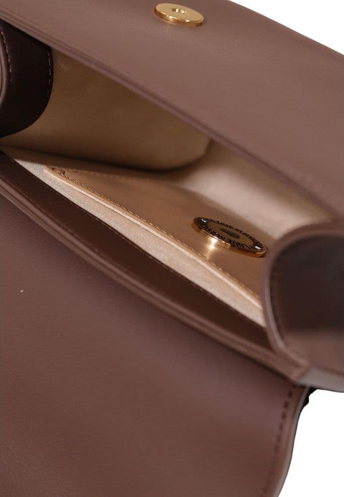 Brown Polyethylene Handbag - 5