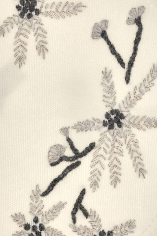 Beige Wool Oves Aries Scarf - 3