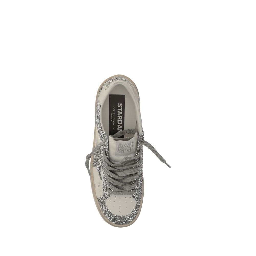 Gray Calf Leather Bos Taurus Low Top Sneakers - 4