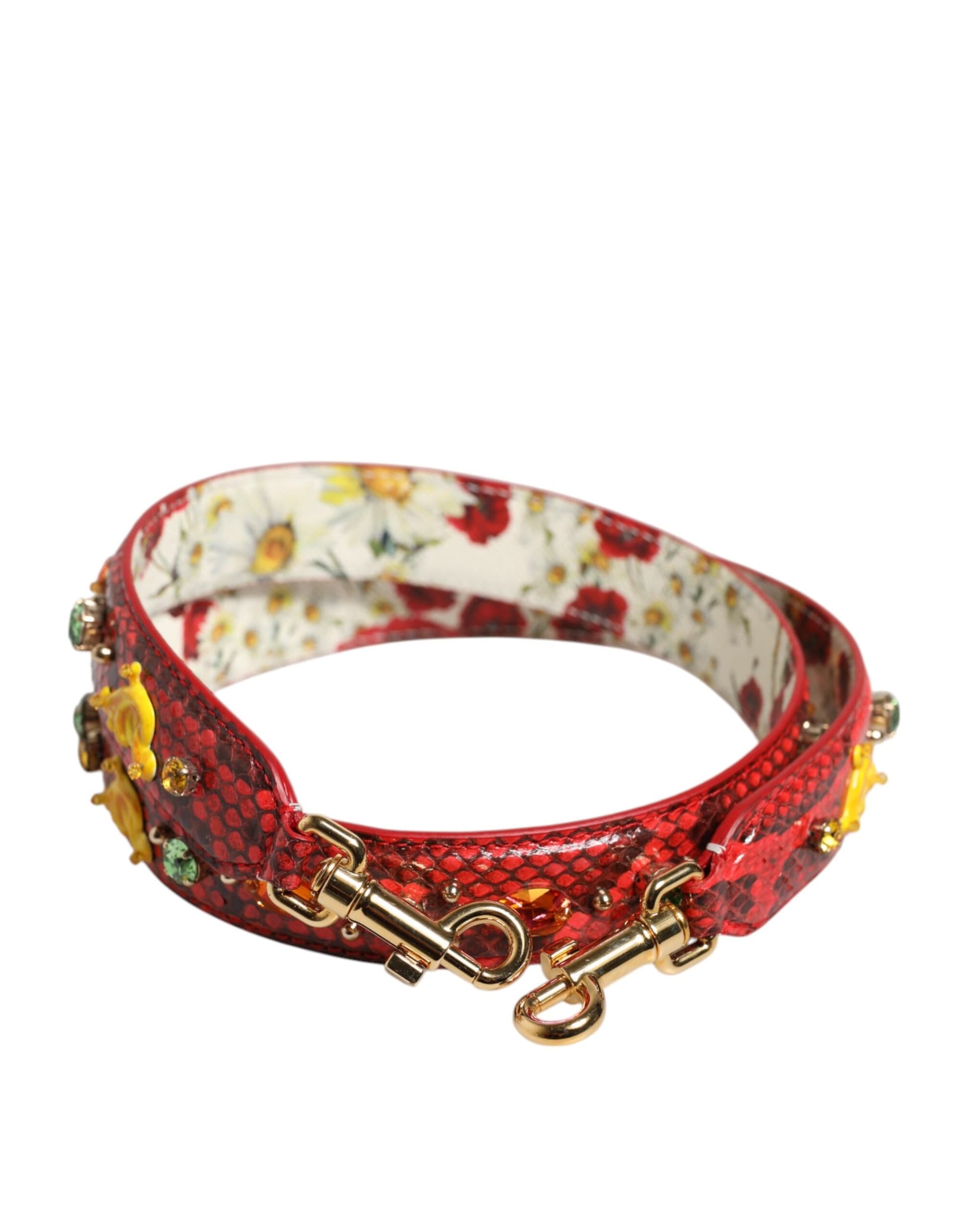 Multicolor Embellished Handbag Accessory Shoulder Strap - 2